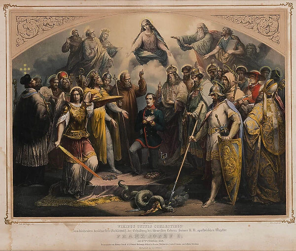 The rescue of Emperor Franz Joseph I of Austria: the attempted assassination on Feb 18, 1853, 1853. Creator: Leybold, Eduard Friedrich (1798-1879)