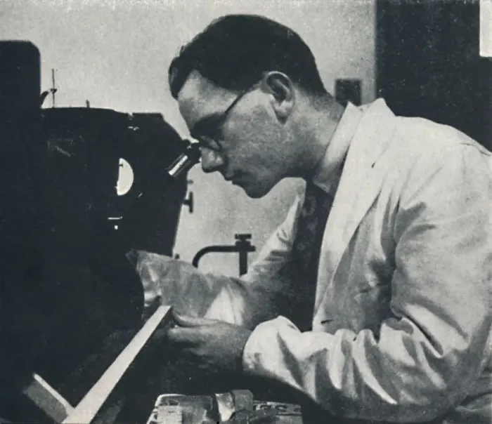 Framed Print : Research worker with microscope (testing the structure of an aluminium alloy), 1941. Artist: Cecil Beaton Framed Print : Research worker with microscope (testing the structure of an aluminium alloy), 1941. Artist: Cecil Beaton
