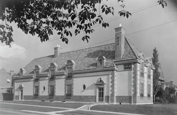 Framed Print : Residence at 1700 East 7th Avenue, Denver, Colorado, J. B. Benedict, architect, 1923. Creator: Roy C. Hyskell Framed Print : Residence at 1700 East 7th Avenue, Denver, Colorado, J. B. Benedict, architect, 1923. Creator: Roy C. Hyskell