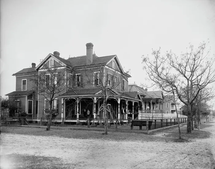 Framed Print : Residence of Mr. J.W. Lurton, Pensacola, Fla. between 1900 and 1910. Creator: Unknown Framed Print : Residence of Mr. J.W. Lurton, Pensacola, Fla. between 1900 and 1910. Creator: Unknown