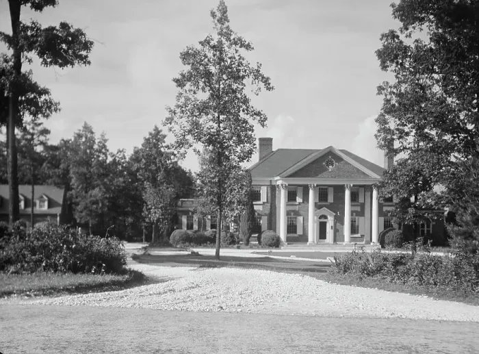 Framed Print : Residence of Mrs. Olgivie, Biltmore Forest, North Carolina, 1932 May. Creator: Arnold Genthe Framed Print : Residence of Mrs. Olgivie, Biltmore Forest, North Carolina, 1932 May. Creator: Arnold Genthe