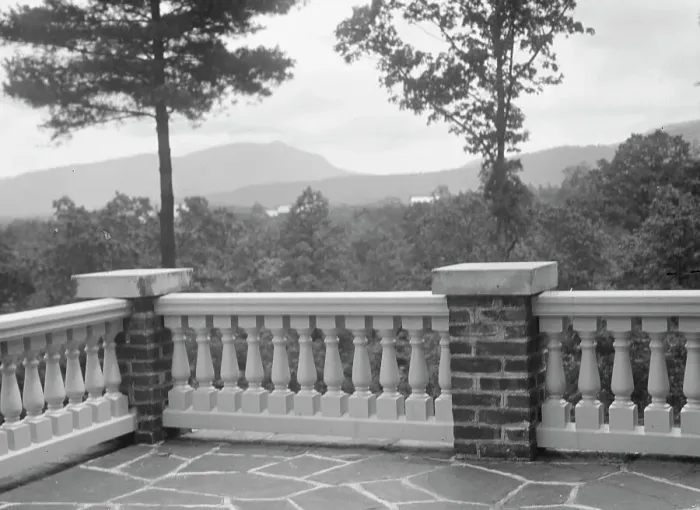 Framed Print : Residence of Mrs. Olgivie, Biltmore Forest, North Carolina, 1932 May. Creator: Arnold Genthe Framed Print : Residence of Mrs. Olgivie, Biltmore Forest, North Carolina, 1932 May. Creator: Arnold Genthe