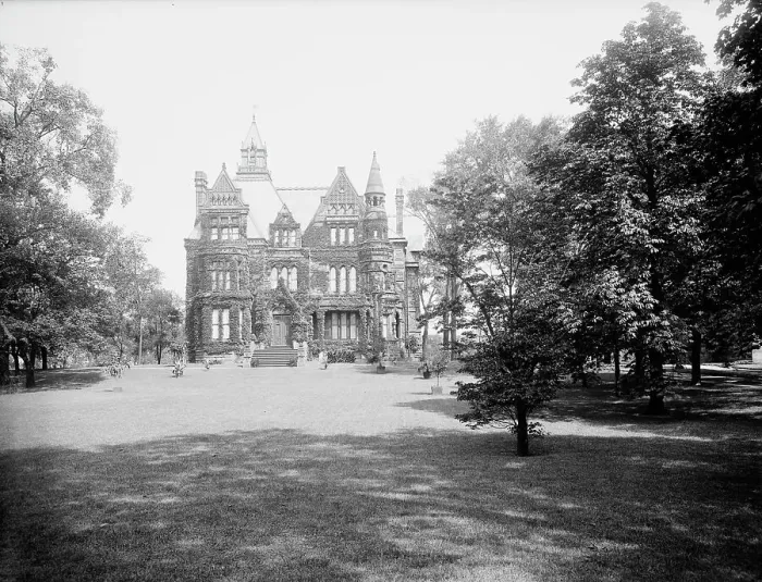 Framed Print : Residence of Samuel Andrews, Euclid Ave. Cleveland, c1900. Creator: Unknown
