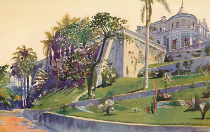 Framed Print : Residence of Senator General Pinheiro Machado, 1914 Framed Print : Residence of Senator General Pinheiro Machado, 1914
