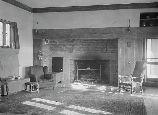 Residence of Thomas E. Martson, interiors, 1932. Creator: Arnold Genthe