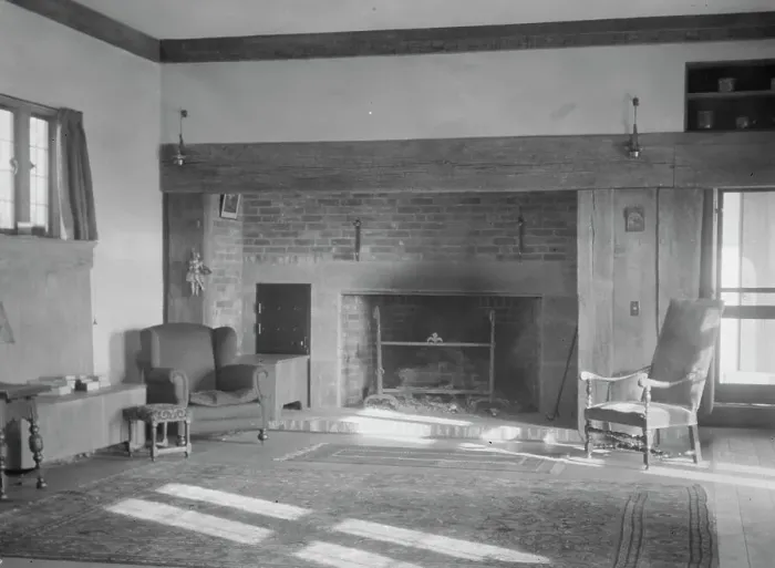 Framed Print : Residence of Thomas E. Martson, interiors, 1932. Creator: Arnold Genthe Framed Print : Residence of Thomas E. Martson, interiors, 1932. Creator: Arnold Genthe