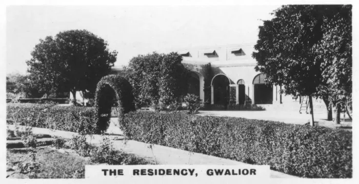 Framed Print : The Residency, Gwalior, Madhya Pradesh, India, c1925