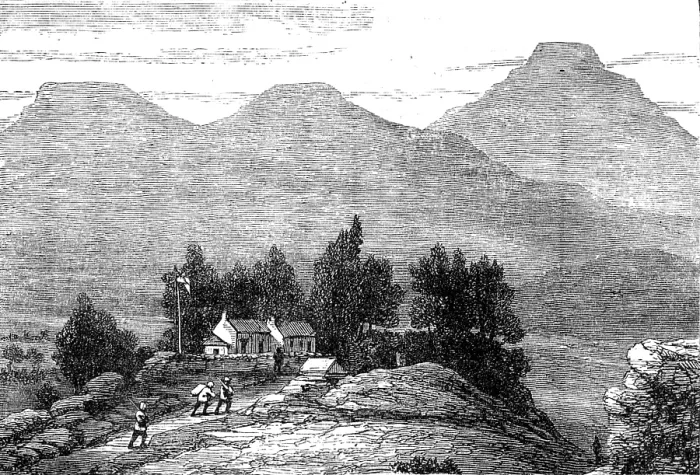 Framed Print : The Residency, Maseru, Basutoland, 1881. Creator: Unknown Framed Print : The Residency, Maseru, Basutoland, 1881. Creator: Unknown