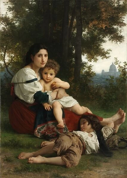 Rest, 1879. Creator: William Adolphe Bouguereau (French, 1825-1905)