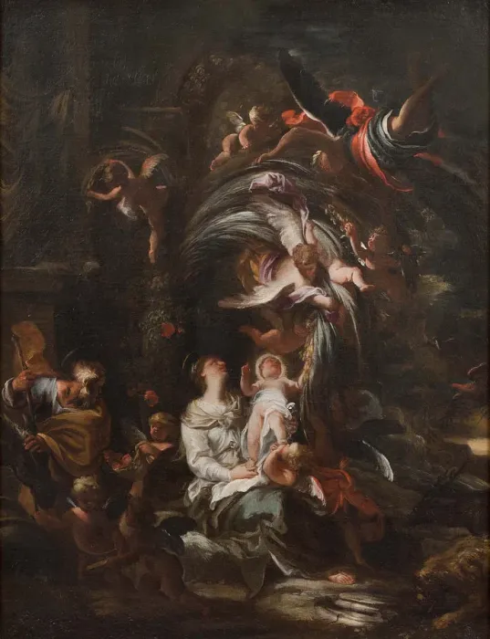 Framed Print : The Rest on the Flight into Egypt Framed Print : The Rest on the Flight into Egypt