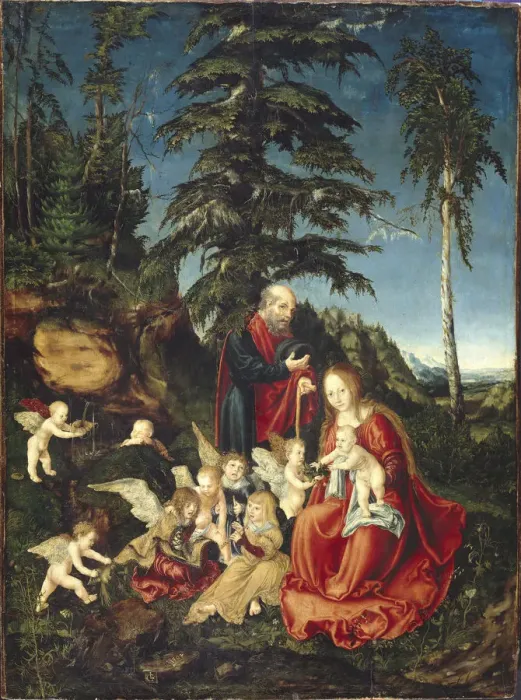 Framed Print : The Rest on the Flight into Egypt, 1504 Framed Print : The Rest on the Flight into Egypt, 1504