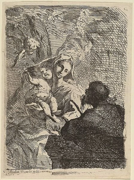The Rest on the Flight into Egypt, 1721. Creator: Paul Troger