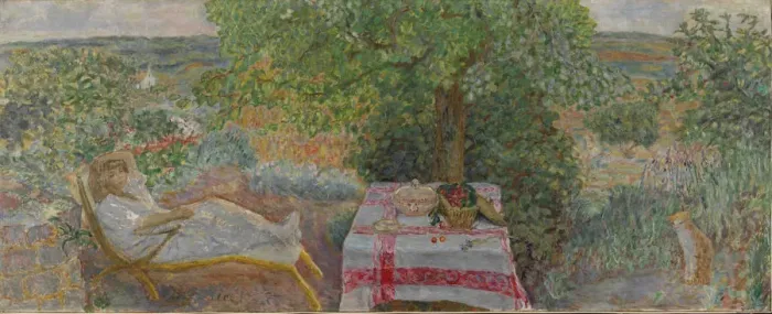 Framed Print : Rest Time in the Garden (Sieste au jardin), 1914 Framed Print : Rest Time in the Garden (Sieste au jardin), 1914