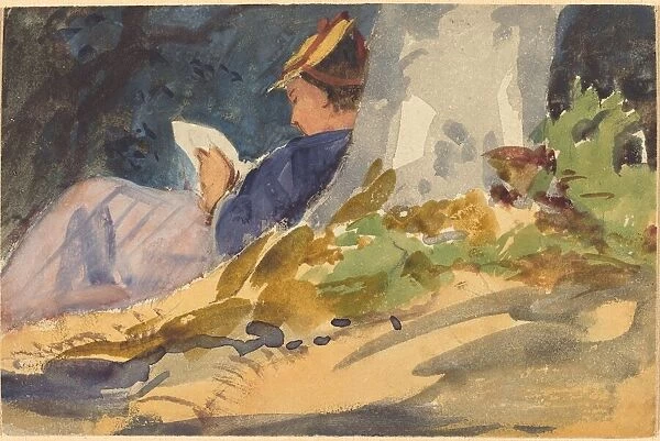 Resting, c. 1880-1890. Creator: John Singer Sargent