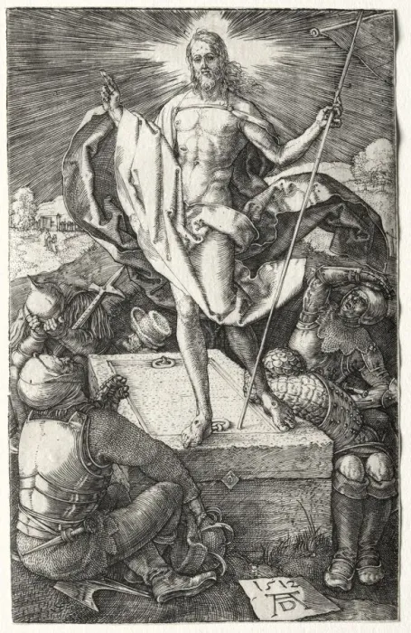 Framed Print : The Resurrection, 1512. Creator: Albrecht Dürer (German, 1471-1528) Framed Print : The Resurrection, 1512. Creator: Albrecht Dürer (German, 1471-1528)