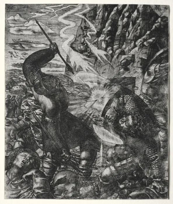 Framed Print : The Resurrection, 1588. Creator: Philipp Uffenbach (German, 1566-1636) Framed Print : The Resurrection, 1588. Creator: Philipp Uffenbach (German, 1566-1636)