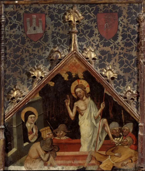 Framed Print : The Resurrection, 15th century Framed Print : The Resurrection, 15th century