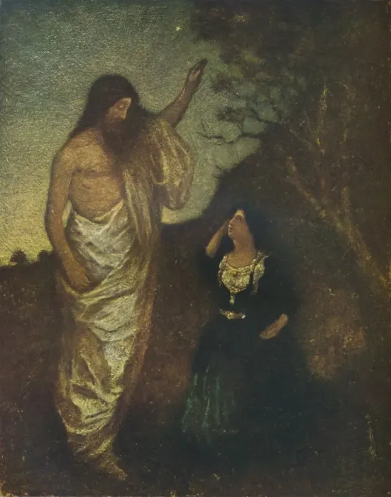 Framed Print : Resurrection, 1885, (1929). Artist: Albert Pinkham Ryder Framed Print : Resurrection, 1885, (1929). Artist: Albert Pinkham Ryder