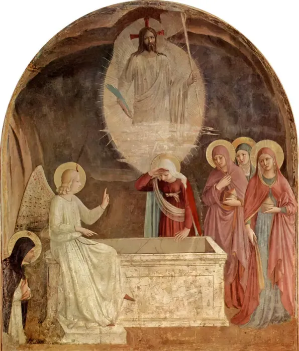 Framed Print : The Resurrection, c. 1440 Framed Print : The Resurrection, c. 1440