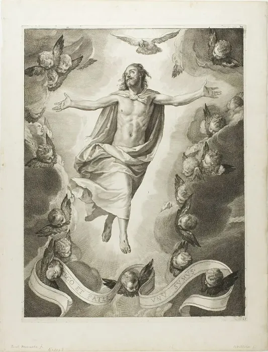 Framed Print : The Resurrection, c. 1655. Creator: Cornelis de Visscher