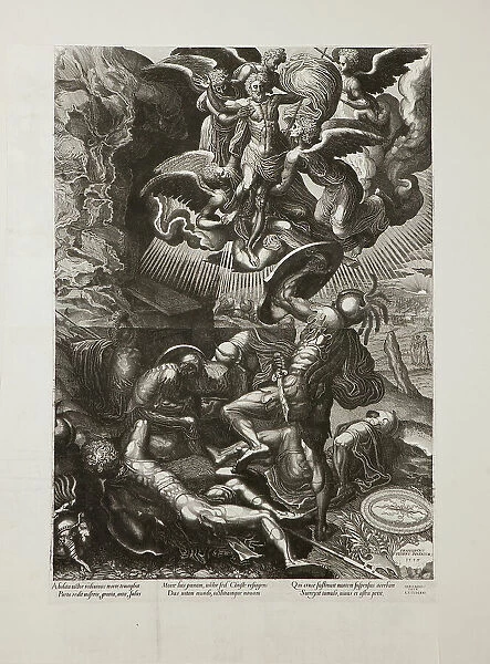 The Resurrection of Christ, 1557. Creator: Lucas van Doetecum