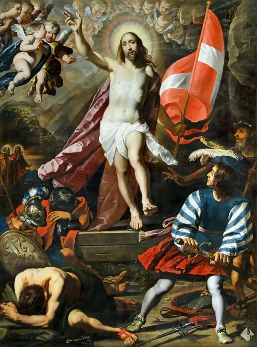 Framed Print : The Resurrection of Christ, c. 1620. Creator: Seghers, Gerard (1591-1651) Framed Print : The Resurrection of Christ, c. 1620. Creator: Seghers, Gerard (1591-1651)