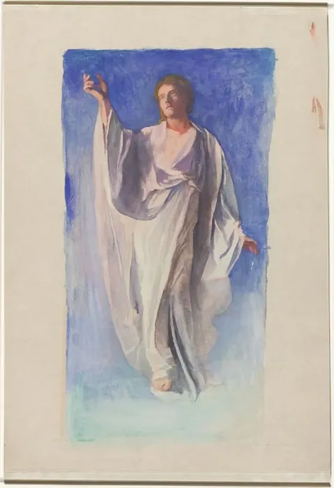 Framed Print : The Resurrection of Christ, c. 1902. Creator: John La Farge (American, 1835-1910) Framed Print : The Resurrection of Christ, c. 1902. Creator: John La Farge (American, 1835-1910)