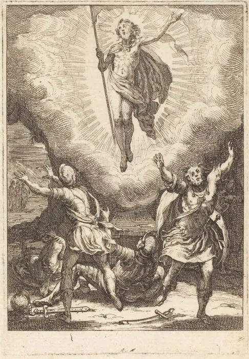 Framed Print : The Resurrection. Creator: Jacques Callot Framed Print : The Resurrection. Creator: Jacques Callot
