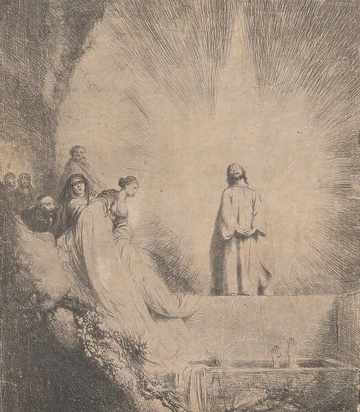 The Resurrection of Lazarus, 1620-74. Creator: Jan Lievens