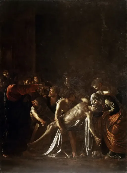 Framed Print : The Resurrection of Lazarus, ca 1609 Framed Print : The Resurrection of Lazarus, ca 1609