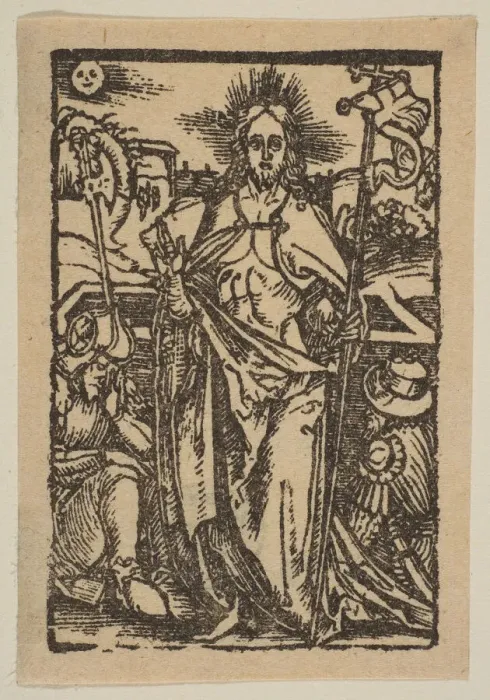Framed Print : The Resurrection. n. d. Creator: Albrecht Durer Framed Print : The Resurrection. n. d. Creator: Albrecht Durer
