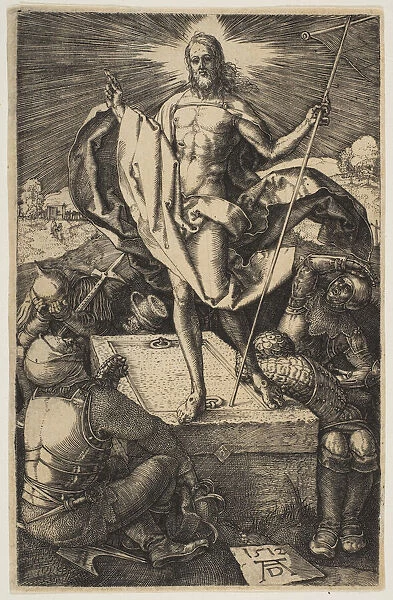 The Resurrection, from The Passion, 1511. Creator: Albrecht Durer