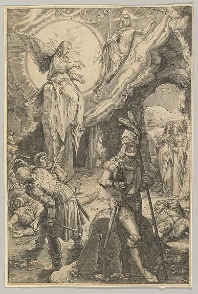 The Resurrection, from The Passion of Christ, ca. 1623. Creator: Ludovicus Siceram