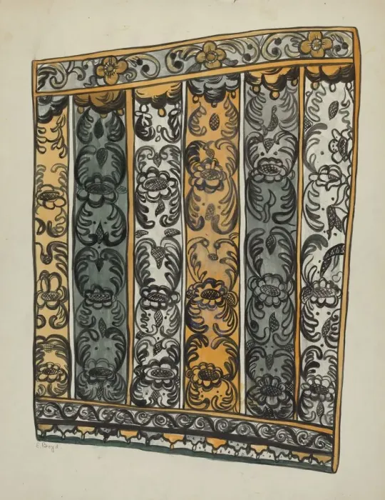 Framed Print : Retablo, 1935 / 1942. Creator: E. Boyd Framed Print : Retablo, 1935 / 1942. Creator: E. Boyd