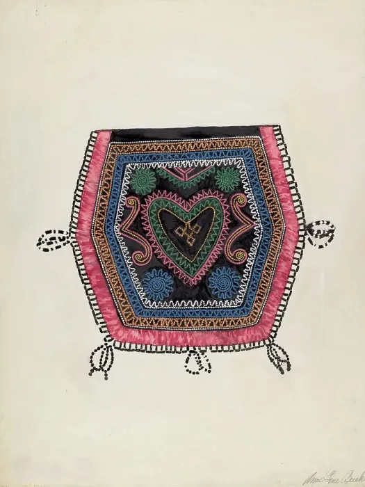 Framed Print : Reticule, c. 1936. Creator: Ann Gene Buckley Framed Print : Reticule, c. 1936. Creator: Ann Gene Buckley