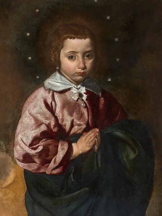 Framed Print : Retrato de una niña (Portrait of a Girl), c.1617-1618. Creator: Velàzquez, Diego (1599-1660) Framed Print : Retrato de una niña (Portrait of a Girl), c.1617-1618. Creator: Velàzquez, Diego (1599-1660)