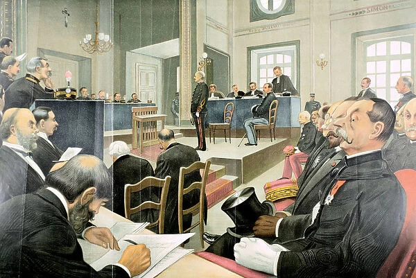 Retrial of Albert Dreyfus, Rennes, France, 1899