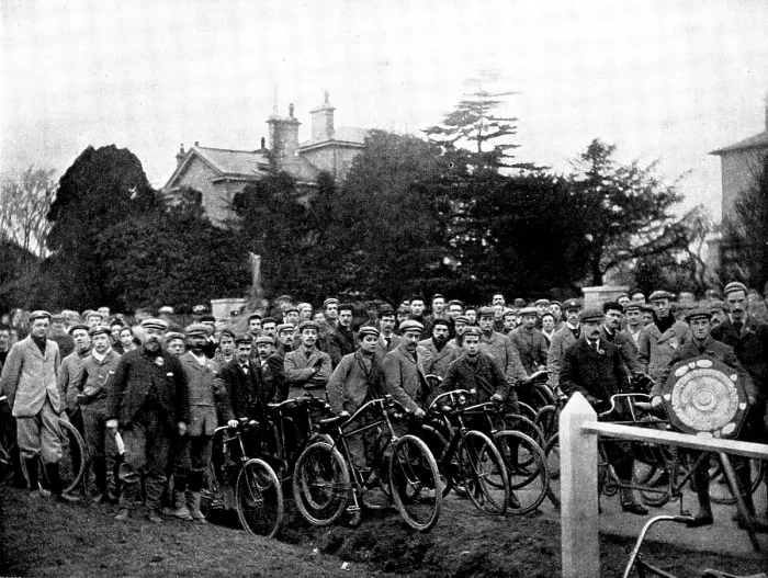 Framed Print : Return of the Anchor Shield...by the winner, Mr. A. E. Walters, ...Polytechnic Cycling Club, 1895. Creator: Unknown Framed Print : Return of the Anchor Shield...by the winner, Mr. A. E. Walters, ...Polytechnic Cycling Club, 1895. Creator: Unknown