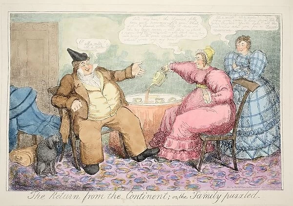The Return from the Continent or the Family Puzzled, 1835