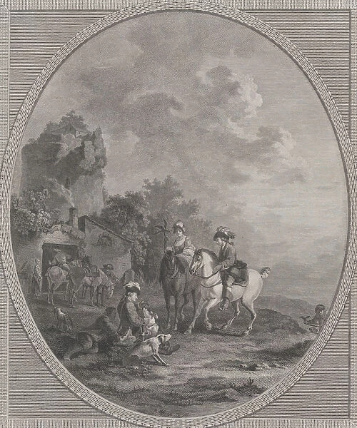 Return from the Game Hunt, 1786., 1786. Creator: Nicolas Colibert
