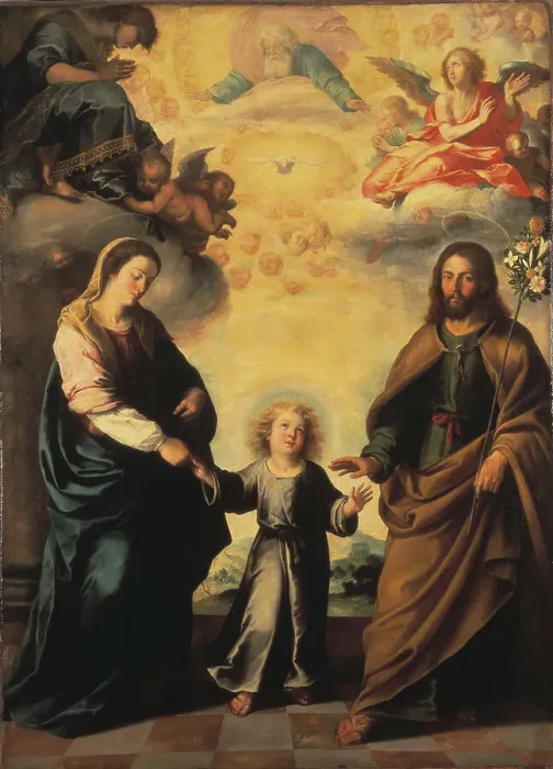Framed Print : The Return of the Holy Family from Egypt Framed Print : The Return of the Holy Family from Egypt