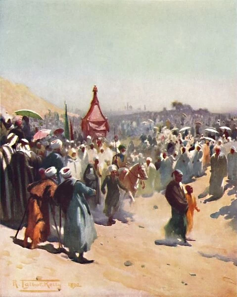Return of the Mahmal, c1880, (1904). Artist: Robert George Talbot Kelly
