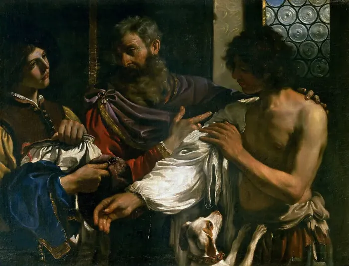 Framed Print : The Return of the Prodigal Son, 1628. Creator: Guercino (1591-1666) Framed Print : The Return of the Prodigal Son, 1628. Creator: Guercino (1591-1666)