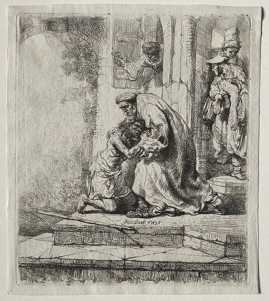 Return of the Prodigal Son, 1636. Creator: Rembrandt van Rijn (Dutch, 1606-1669)