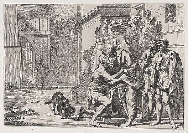 The return of the Prodigal Son, 1650-1700. Creator: Anon