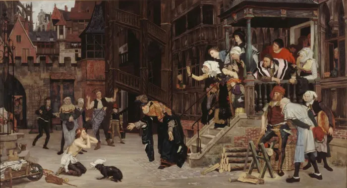 Framed Print : Return of the Prodigal Son. Artist: Tissot, James Jacques Joseph (1836-1902) Framed Print : Return of the Prodigal Son. Artist: Tissot, James Jacques Joseph (1836-1902)