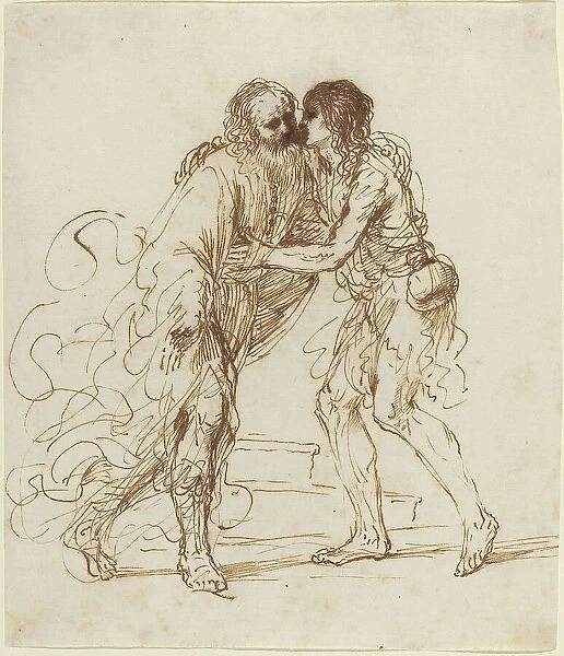 The Return of the Prodigal Son, c. 1640. Creator: Guercino