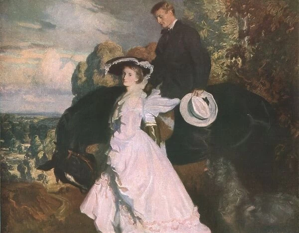 The Return from the Ride, 1902, (c1930). Creator: Charles Wellington Furse