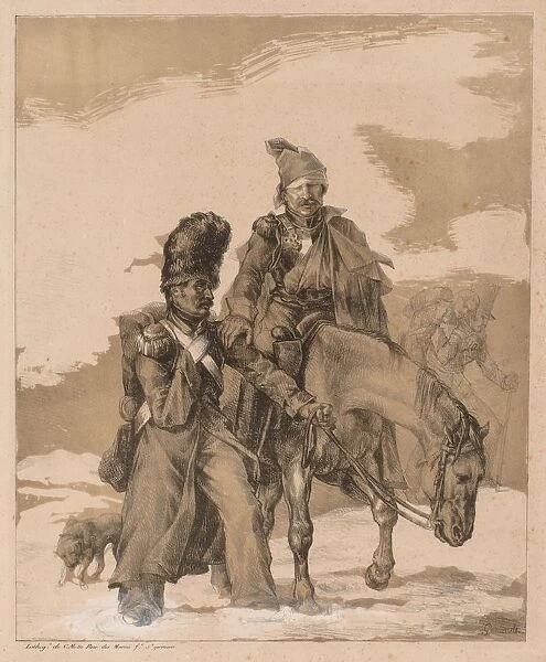 Return from Russia, c. 1818. Creator: Theodore Gericault (French, 1791-1824)