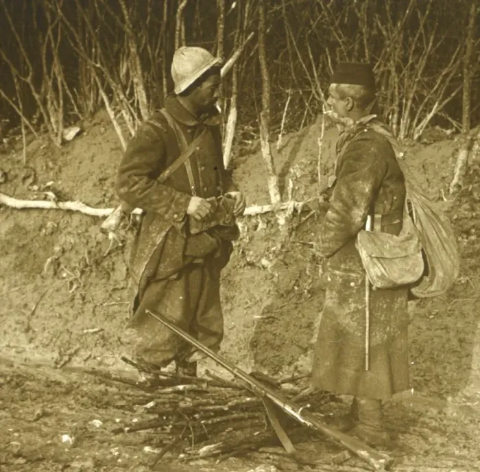 Framed Print : Return from Verdun, northern France, c1914-c1918 Framed Print : Return from Verdun, northern France, c1914-c1918